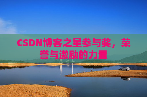 CSDN博客之星参与奖,荣誉与激励的力量